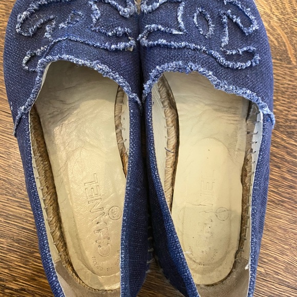 Chanel Denim and black Espadrille - Picture 5 of 7